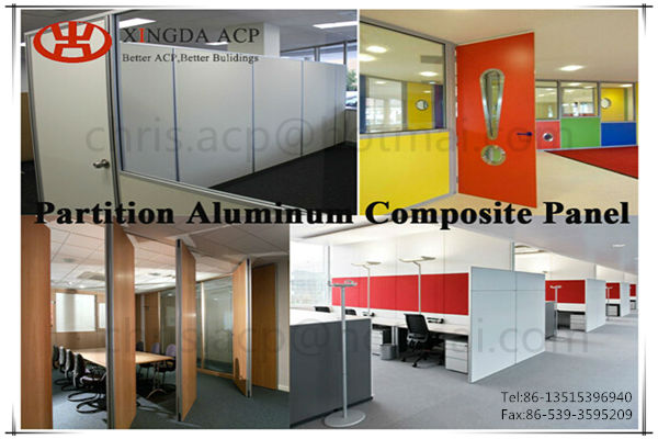 2014 good price ACM champagne silver aluminium composite