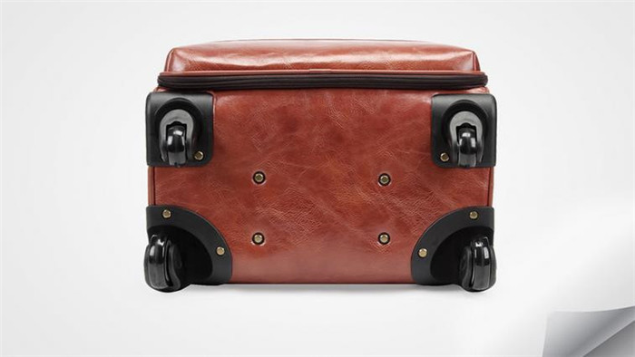 ヴィンテージスタイルの新しいデザイン本物の革のスーツケースjournety長い男性と女性のための最高の品質でスーツケースを移動仕入れ・メーカー・工場