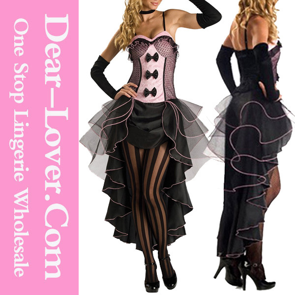 黒ピンク2014年ファンシーバーレスク衣装妖精ドレスの写真問屋・仕入れ・卸・卸売り