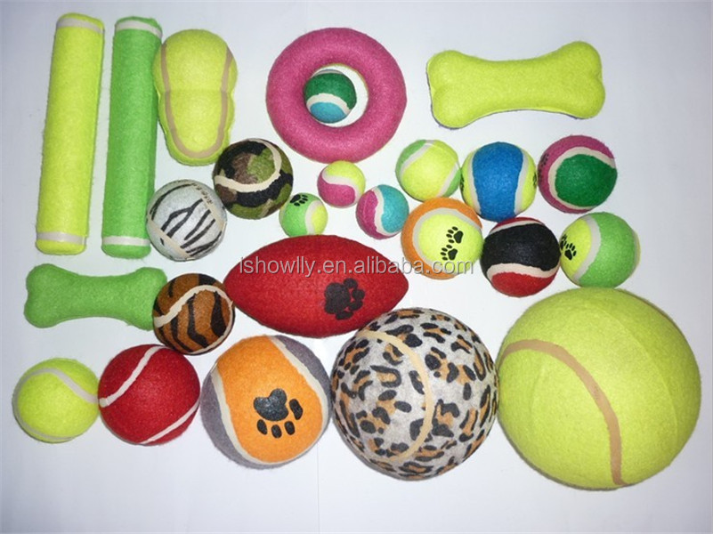 耐久性のある犬のおもちゃテニス2014年最新/足型プリント咬合タグボートテニス骨の形状のペットのおもちゃ問屋・仕入れ・卸・卸売り
