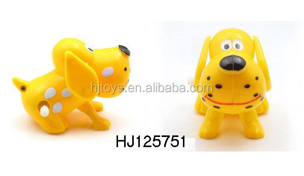 動物犬のおもちゃ、 プラスチックぜんまい式の犬のおもちゃ子供のおもちゃ用問屋・仕入れ・卸・卸売り