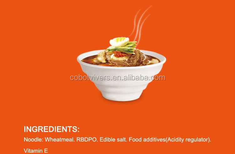fried instant noodle with soup powder inside