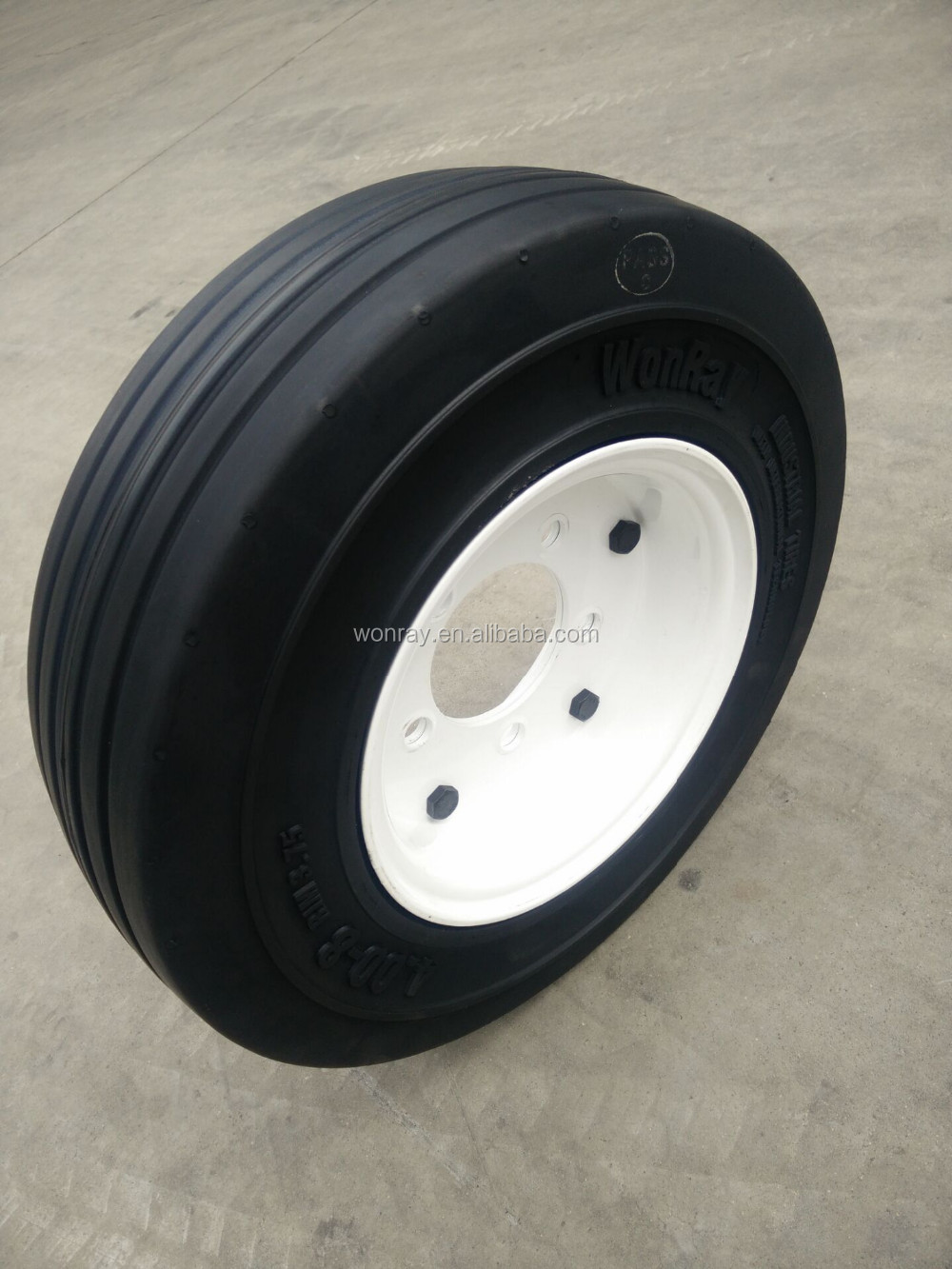 airport ground support equipment 4.00-8 solid tire