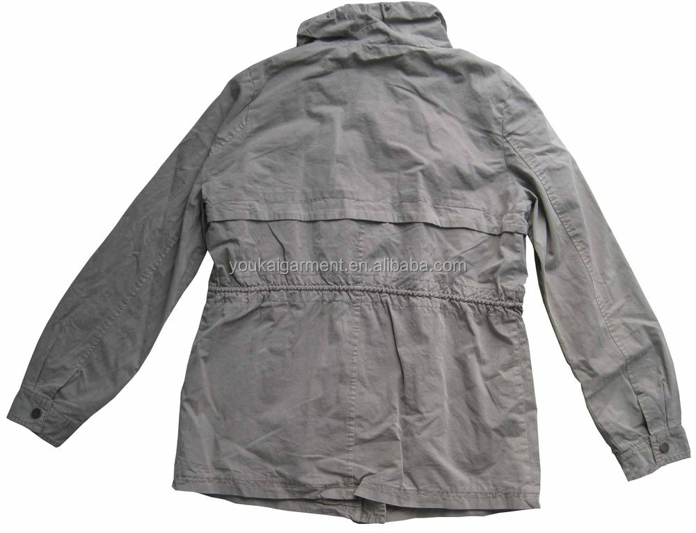 男性のファッションデザインメンズ無地の綿100％屋外高品質ロングコートのジャケットの男facotry仕入れ・メーカー・工場