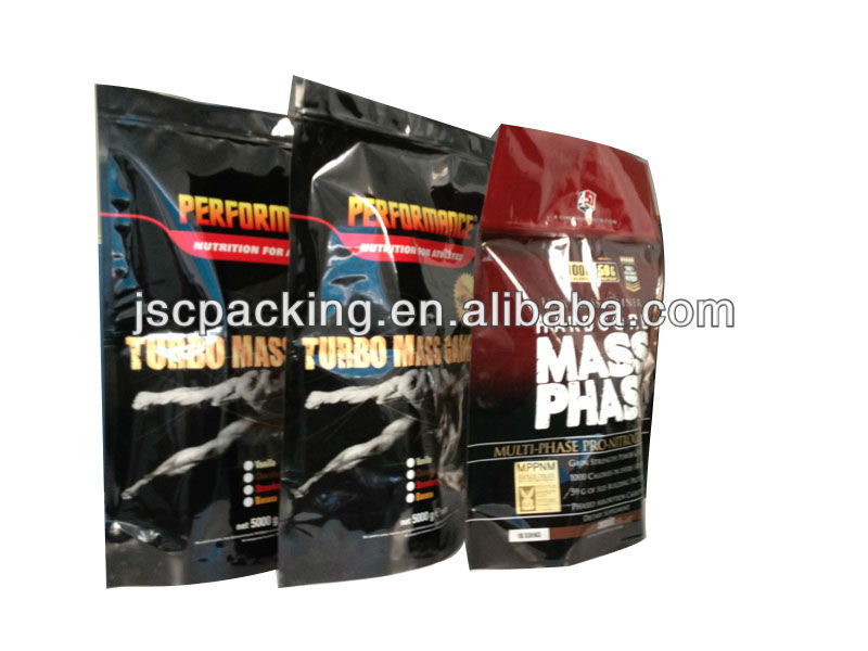 Plastic empty tea bags/ Custom printed aluminum foil tea package bag
