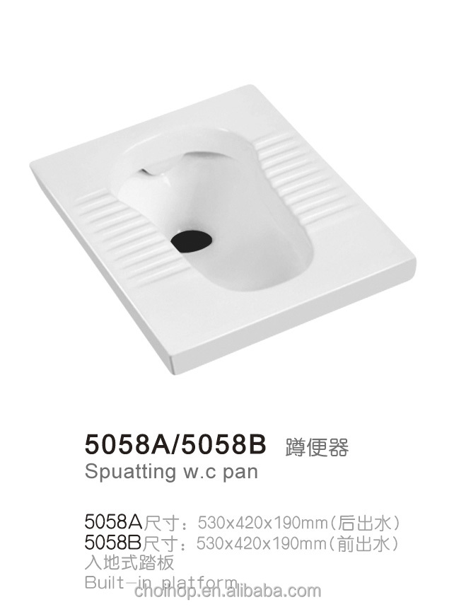 サニタリーしゃがみトイレパン