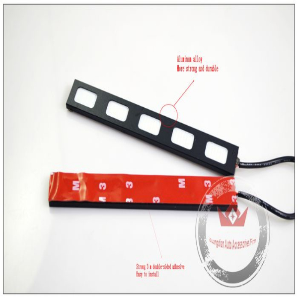 5SMD COB LEDデイライト/ディライト COB LED 面発光 タイプ汎用スティックライトブラック/シルバー スポットライト/DRL ホワイト 12V用 2個セット問屋・仕入れ・卸・卸売り