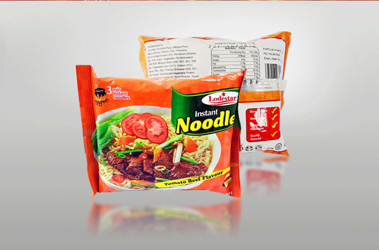 Tomato beef flavor Instant noodle