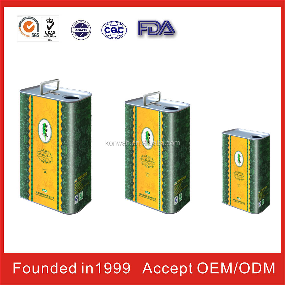 Tinplate Metal Type Tin Can Tin Box