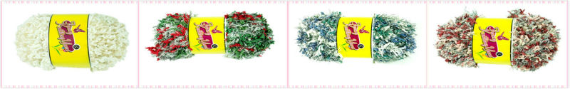 柔らかい編でまつげ糸ポリエステル100％かぎ針編みパターンのために使用して問屋・仕入れ・卸・卸売り