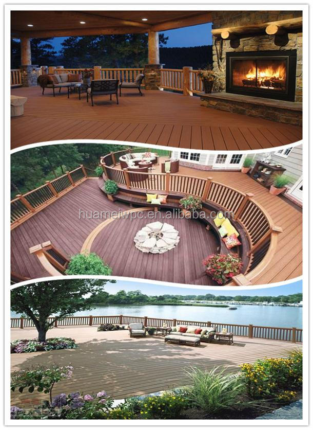 Outdoor Veneer WPC Decking Board