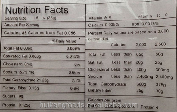 Longkou Vermielli 100g made by Mung bean starch grade A with certificates