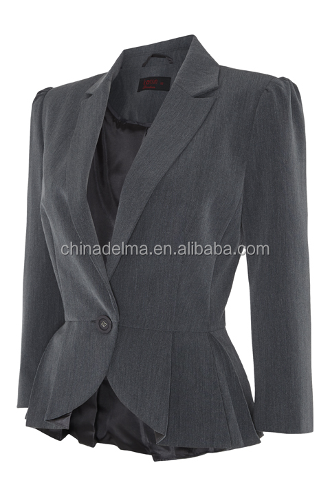 新しいが、 2011年2014年卸売レディースオフィススーツフォーマルスーツプラスサイズの女性用ロングスリーブ問屋・仕入れ・卸・卸売り