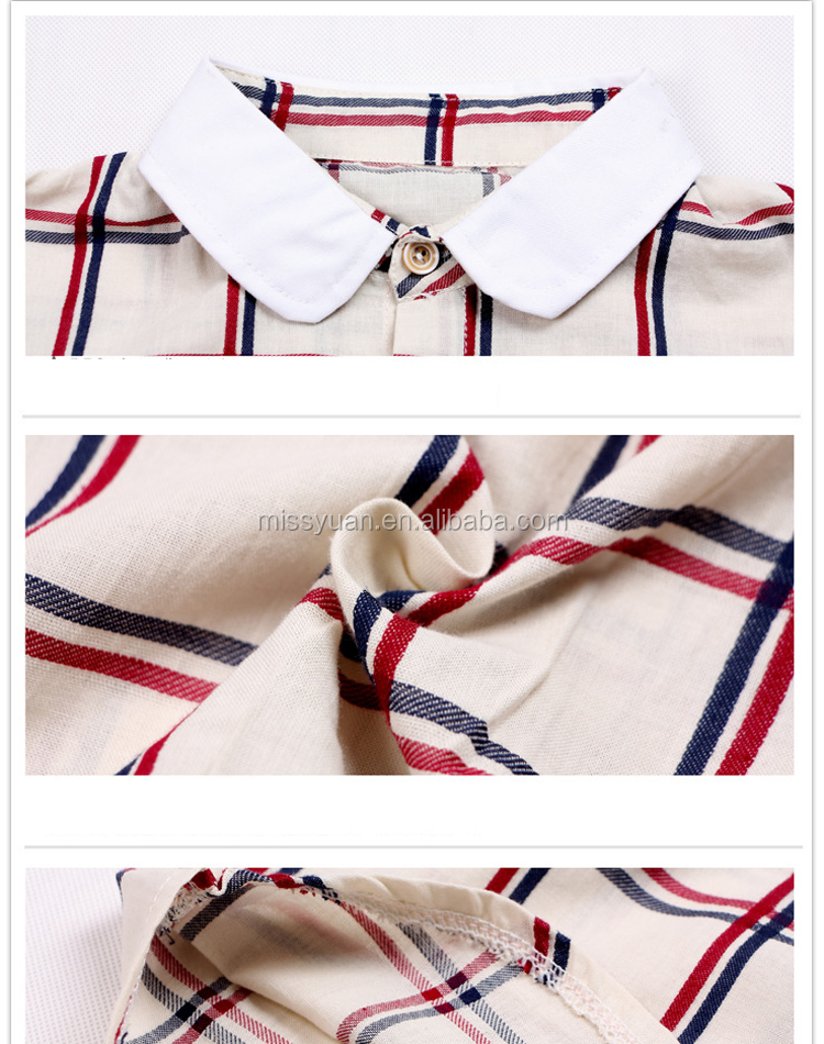 中国工場最高品質の新しいスタイルの服男の子男子格子縞のシャツ仕入れ・メーカー・工場