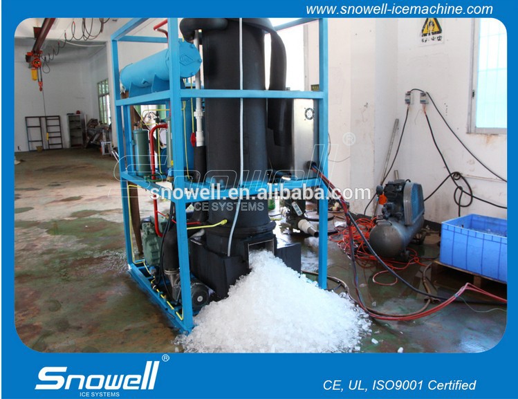 hot sale 2ton per day tube Ice maker machine for tuna fishing vessels