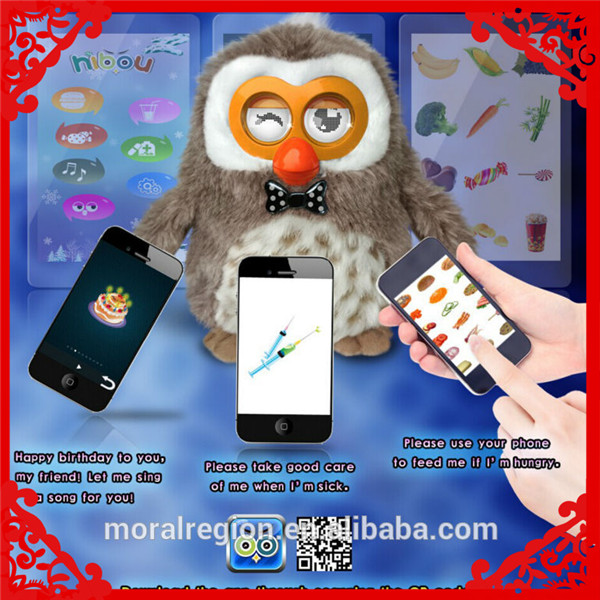 最高の販売のスマート2014年hibou六か国語の言語話すおもちゃを話す問屋・仕入れ・卸・卸売り