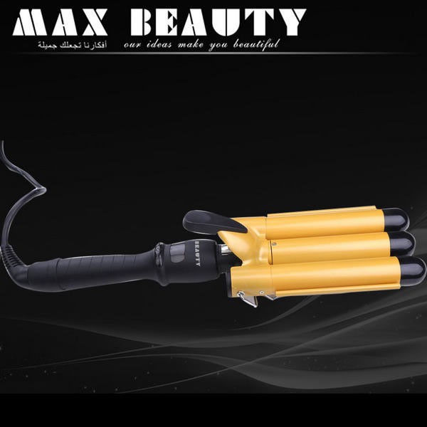 新しいスタイルの3lcdデジタル電気バレル髪ヘアアイロン 問屋・仕入れ・卸・卸売り
