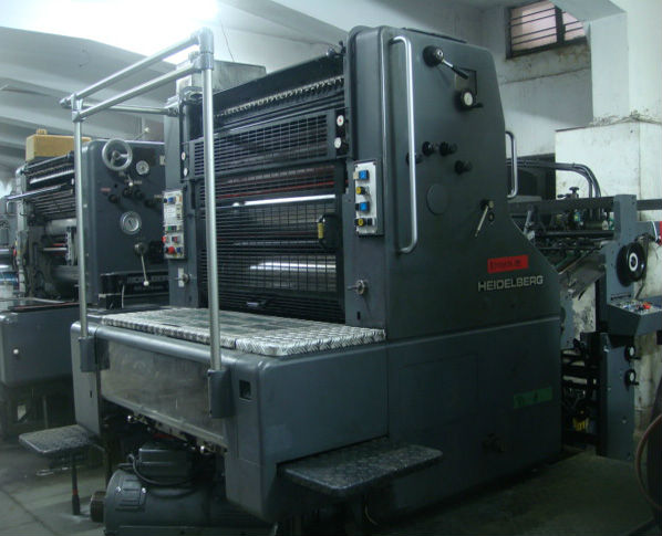 Heidelberg single color printing machine