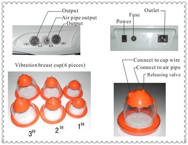 Professional breast enlargement machine