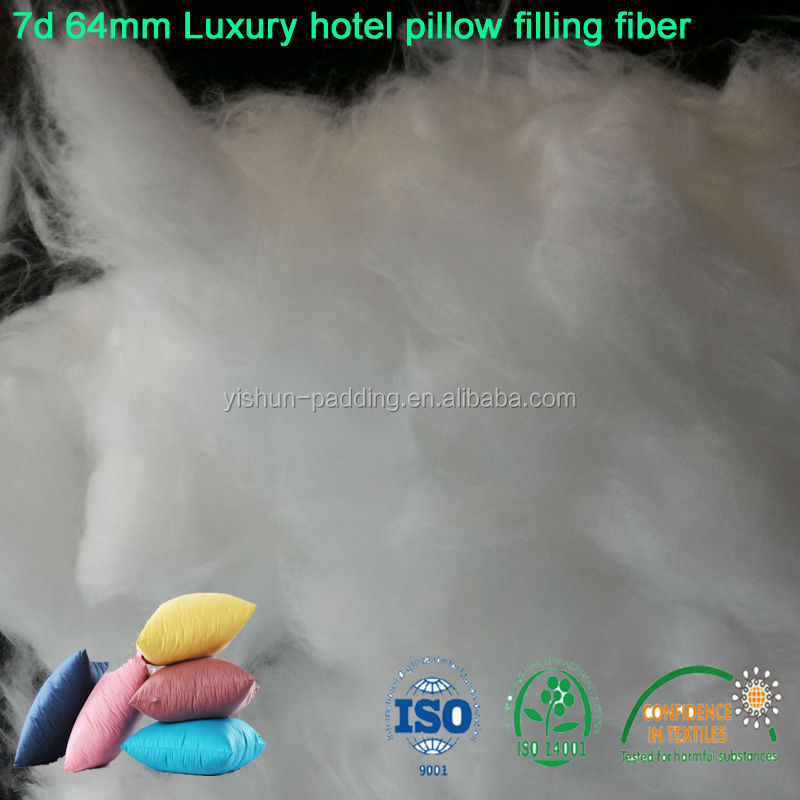 高級ホテル7d64ミリメートル繊維の枕が充填問屋・仕入れ・卸・卸売り