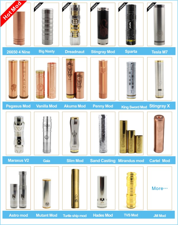 HTX new in stock! 2014 mod fit 18650 celtic mod with high quality 1:1 clone celtic mod