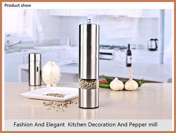 simple innovative products spice & pepper mill with ceramic mechanism