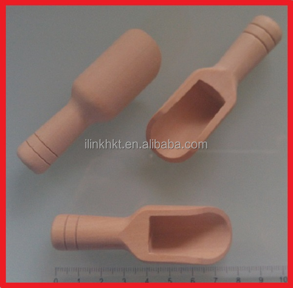 mini wood scoop 7.5 x 2.3 cm