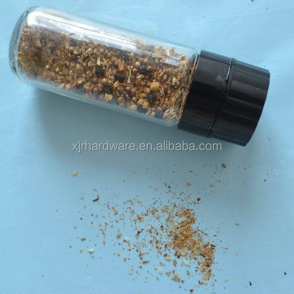 pepper grinders with 100ml glass bottle
