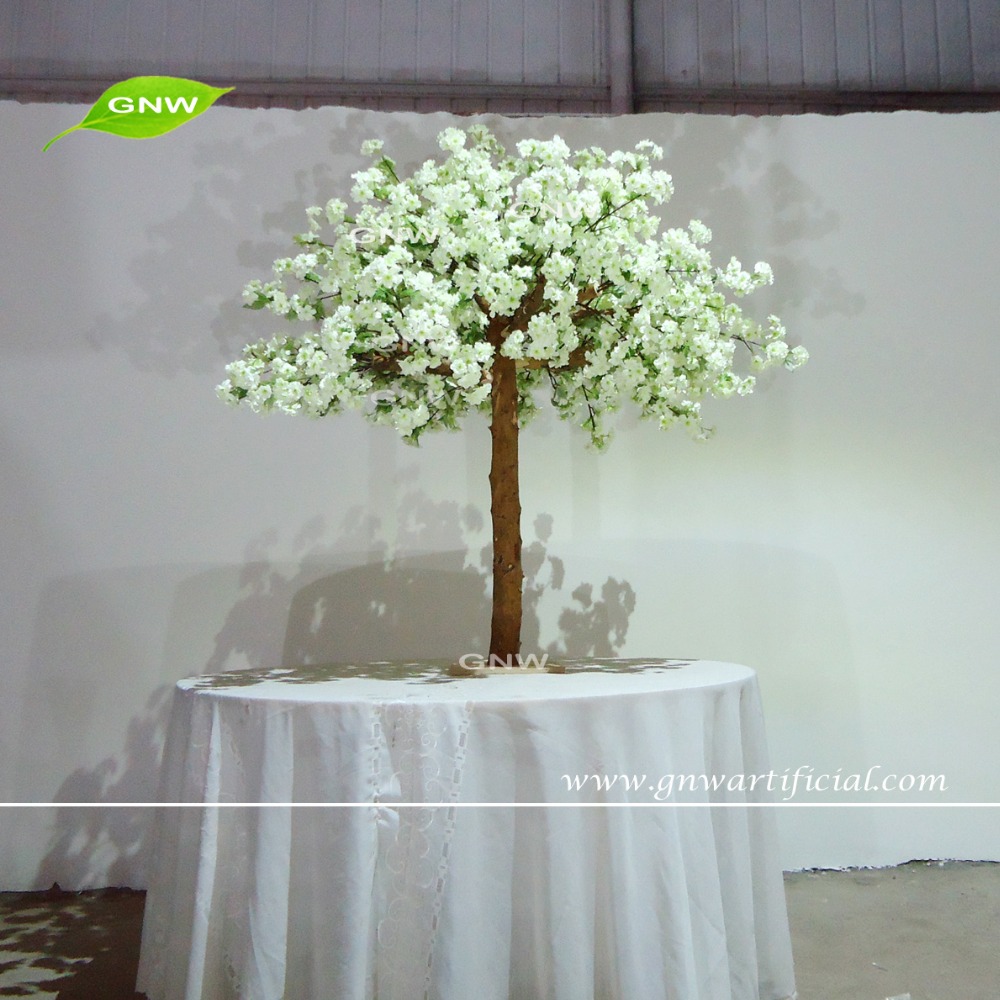 Gnw Ctr1605009 Mini Ivory Cherry Blossom Tree For Wedding