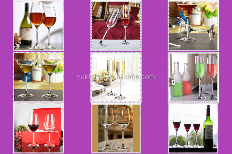 優雅なハンドメイドのテーブルの装飾のためのクリスタルワイングラス仕入れ・メーカー・工場