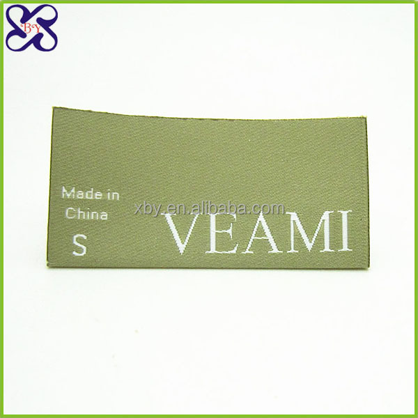 Cotton Filled Wholesale Custom Garment Woven Labels