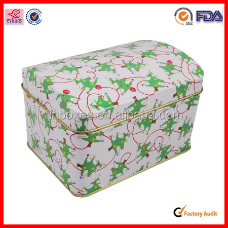 rectangle first-aid tin box