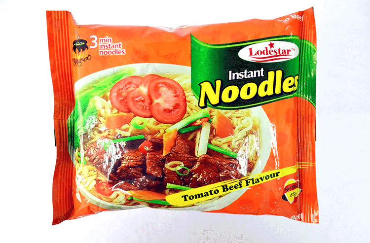 Instant Noodle Tomato Beef Organic instant noodles