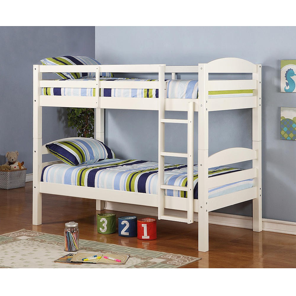 Effen wit grenen stapelbed/nieuwe goedkope stapelbed/beste ... Stapelbed moderne