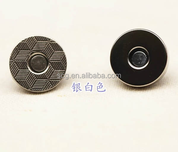 財布のためのマグネットスナップボタン、 カスタムの荷物タグ、 本革バッグ用磁気ボタン仕入れ・メーカー・工場