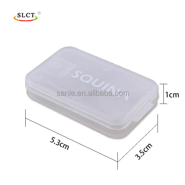 Plastic clear SIM cards case for sales