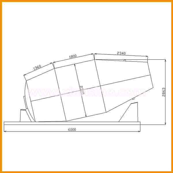 Concrete Mixing Drum 12 M3 For 6x4 8x4 Truck Buy Concrete Mixing Drum