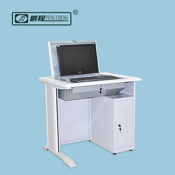 Flip Up Flip Top Pc Computer Desk Computer Table For Schools