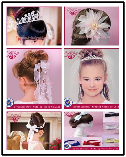 トップの販売卸売2014年fashionalの子供の女の子のリボン毛の弓問屋・仕入れ・卸・卸売り