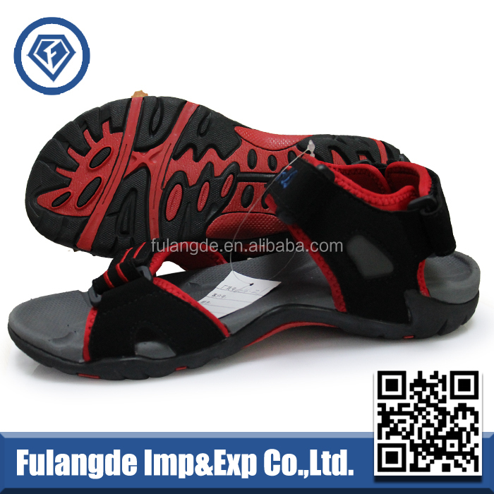 2015 men leather sandals,sport sandals,latest design slipper sandal