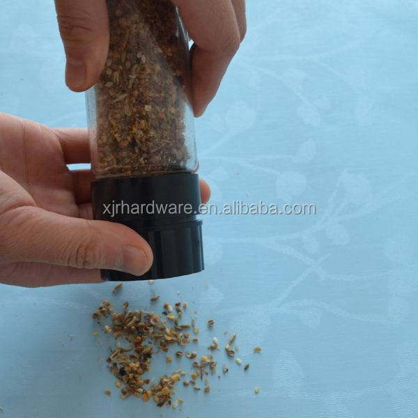 pepper grinders with 100ml glass bottle