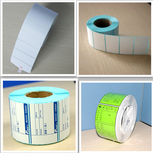 12*17 White Plastic Core Thermal Paper Cash Register Paper