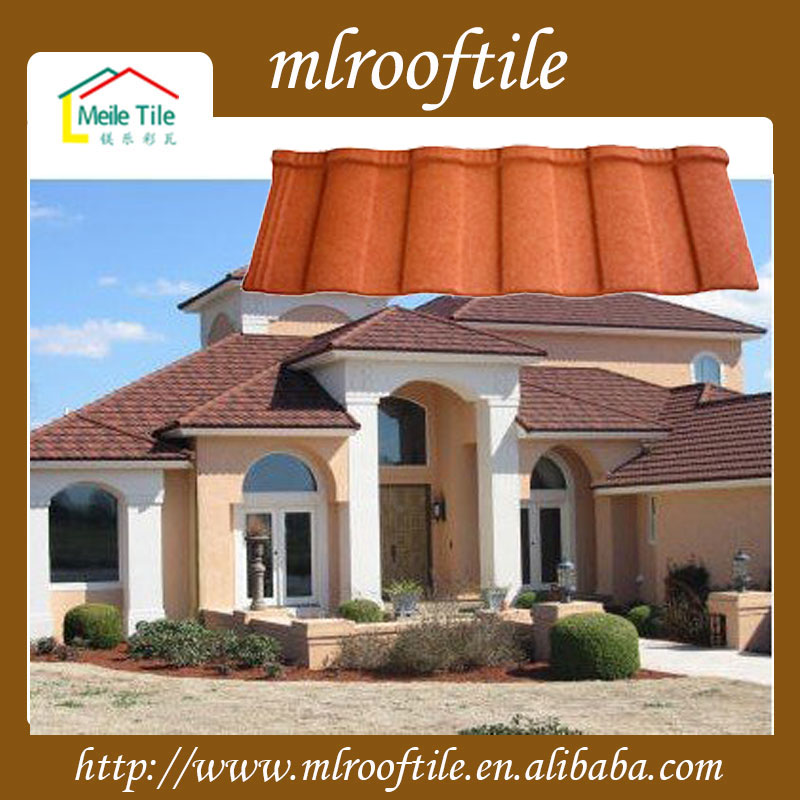 古典的な屋根建材安い価格ボンド屋根瓦の石被覆金属瓦問屋・仕入れ・卸・卸売り