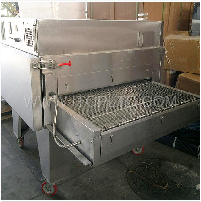 Industrial gas conveyor pizza oven for sale,China ITOP price supplier