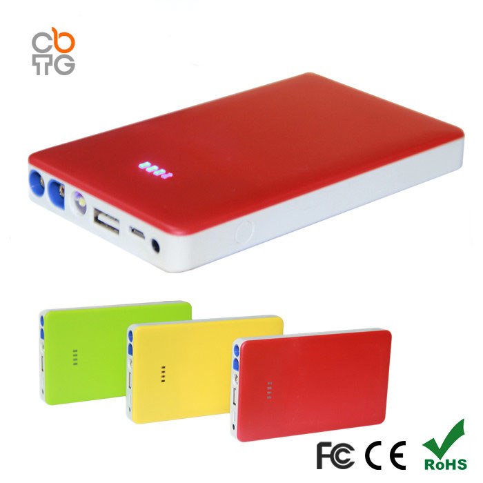 8000mAh 12v portable battery jump starter car emergency kit