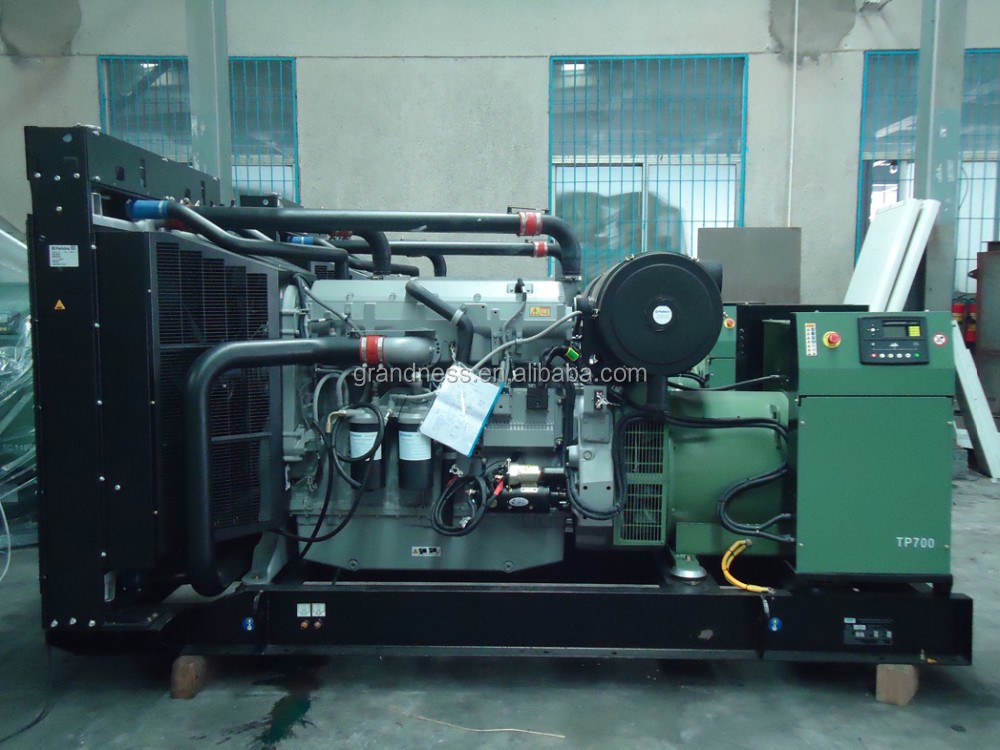 [grandness] tp700 650kva 520kw diesel generator genset with uk