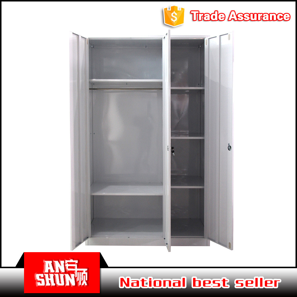 Customized Hanging Clothes Steel Almirah Usa Walmart Furniture Almirah