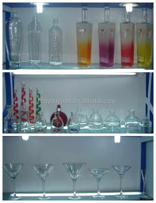 led-free color sprayed champagne glass cups