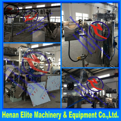 Healthy snack nougat nut chocolate bar processing machine