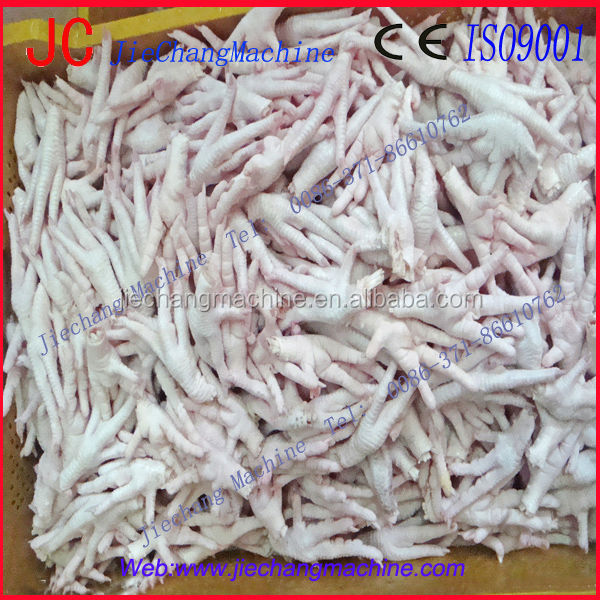 chicken feet processing machine